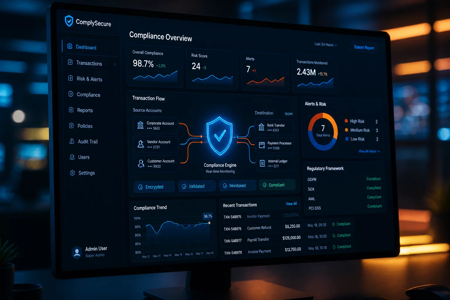 P2P-Transaktionsmonitoring und Geldwäscheprävention